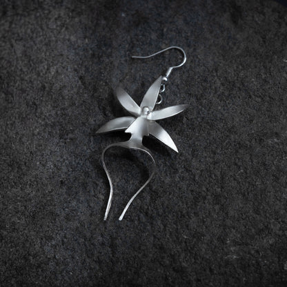 Ghost Orchid Earrings