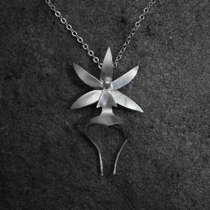 Ghost Orchid Pendant
