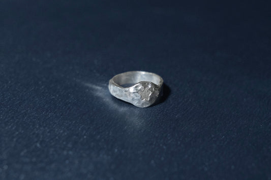 Star Fossil Ring (size 7.5)